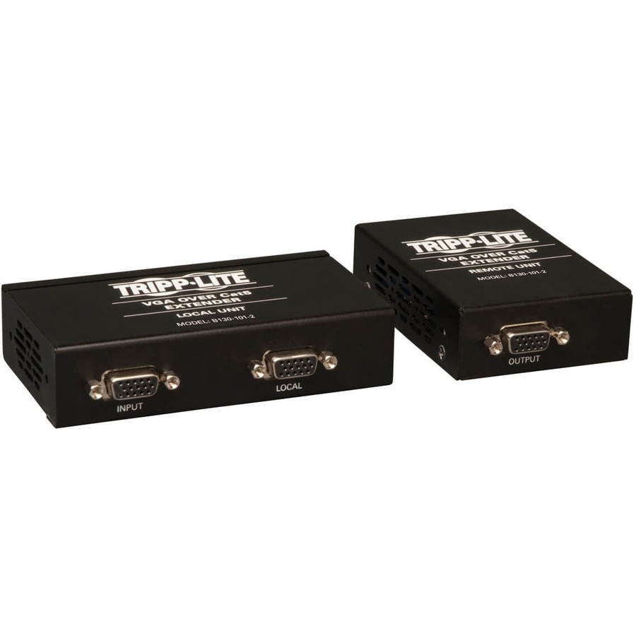 Tripp Lite by Eaton VGA over Cat5/6 Extender Kit Box-Style Transmitter/Receiver for Video Up to 1000 ft. (305 m) TAA