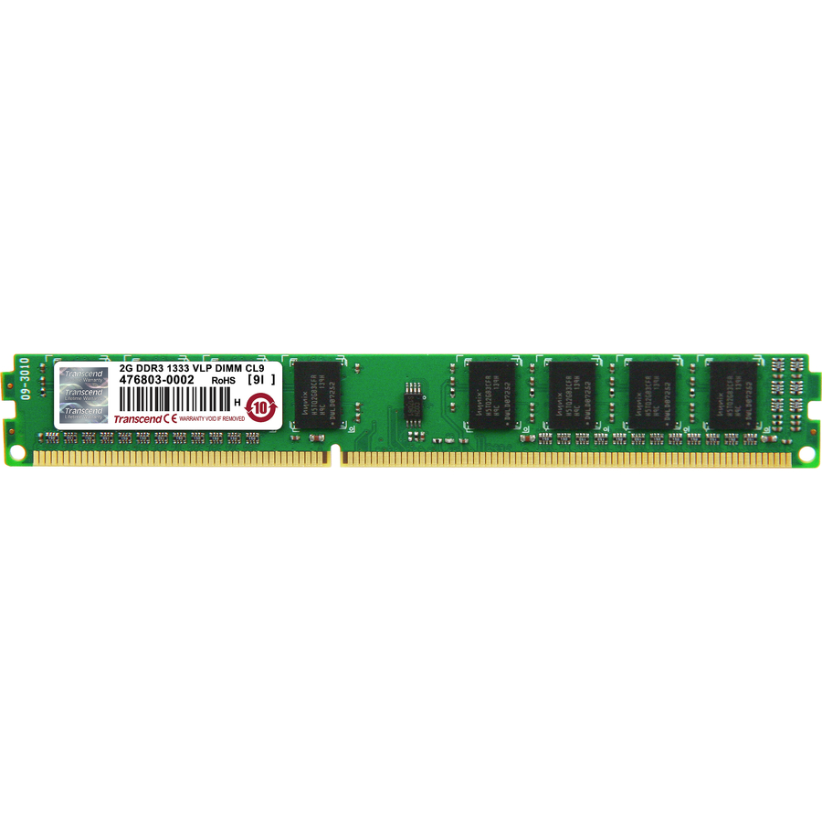 Transcend 2GB DDR3 1333 DIMM 9-9-9 0.74"