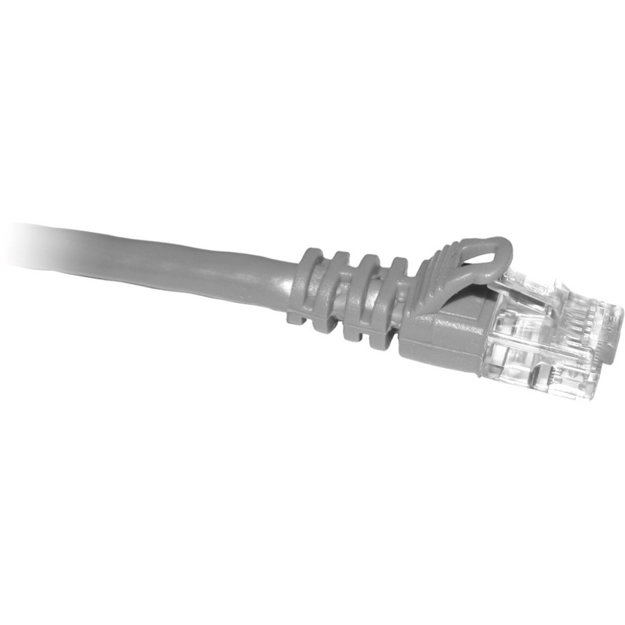 ENET Cat6 Gray 25 Foot Patch Cable with Snagless Molded Boot (UTP) High-Quality Network Patch Cable RJ45 to RJ45 - 25Ft