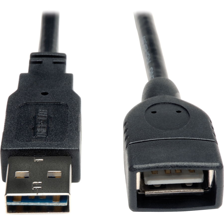 Eaton Tripp Lite Series Universal Reversible USB 2.0 Extension Cable (Reversible A to A M/F), 1 ft. (0.31 m)