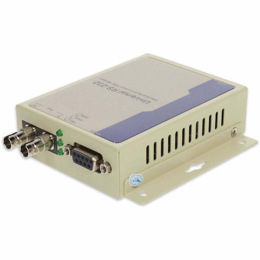 AddOn Serial RS232 to Fiber SMF 1310nm 20km ST Serial Media Converter