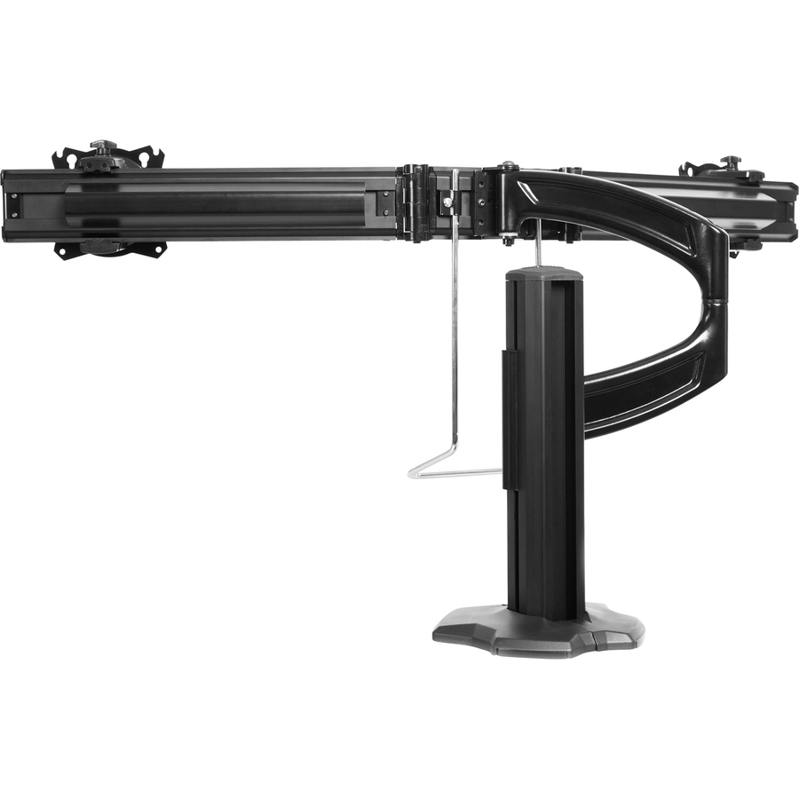 Chief Kontour K4 2x1 Depth-Adjustable Grommet Mounted Array Desk Mount - Up to 24 Inch Monitors - Black