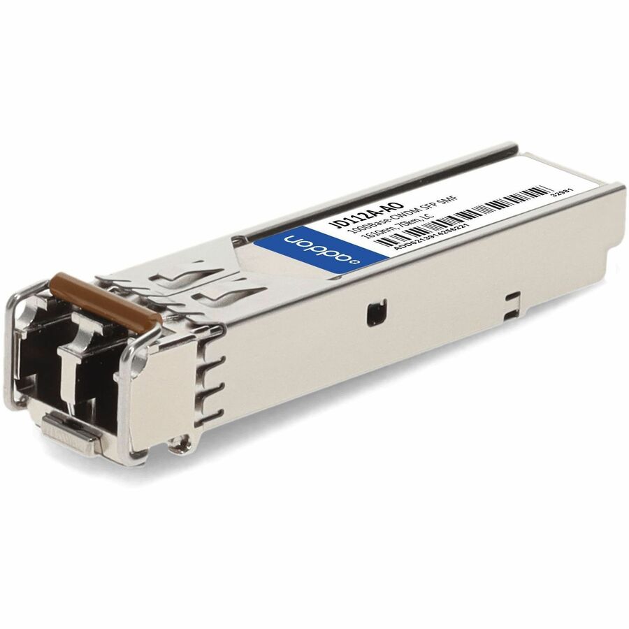 AddOn HP® JD112A Compatible TAA Compliant 1000Base-CWDM SFP Transceiver (SMF, 1610nm, 70km, LC)