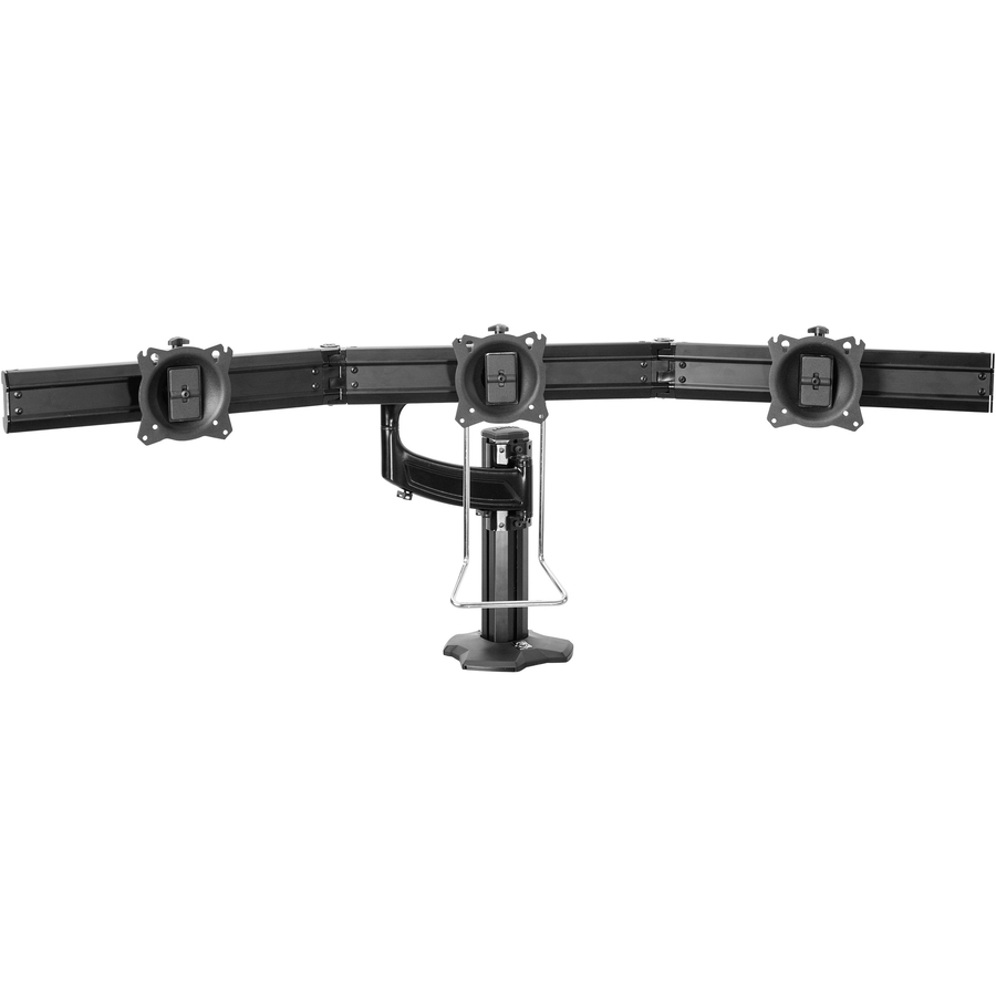 Chief Kontour 3x1 Triple Display Desk Mount - For Displays 10-24" - Black