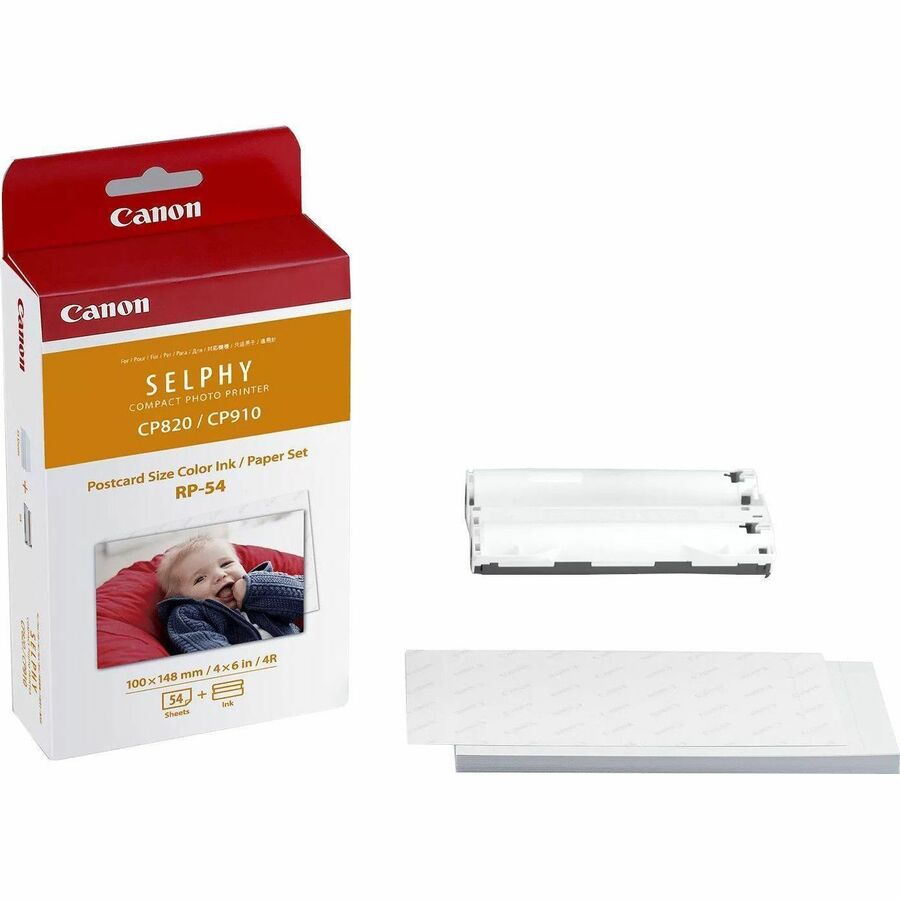 Canon RP-54 High-Capacity Color Ink/Paper Set