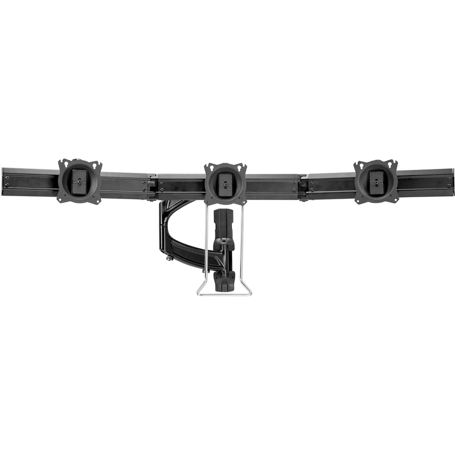 Chief Kontour K4 3x1 Horizontal Wall Mounted Array Display Mount - Up to 24 Inch Monitors - Black