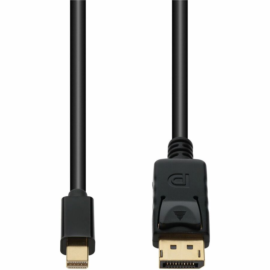 AddOn 6ft Mini-DisplayPort (Male) to DisplayPort 1.2 (Male) Black Cable, 4K 60Hz