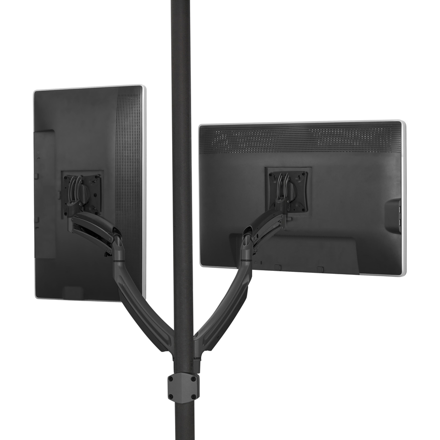 Chief Kontour Dual Display Pole Monitor Arm - For Displays 10-30" - Black