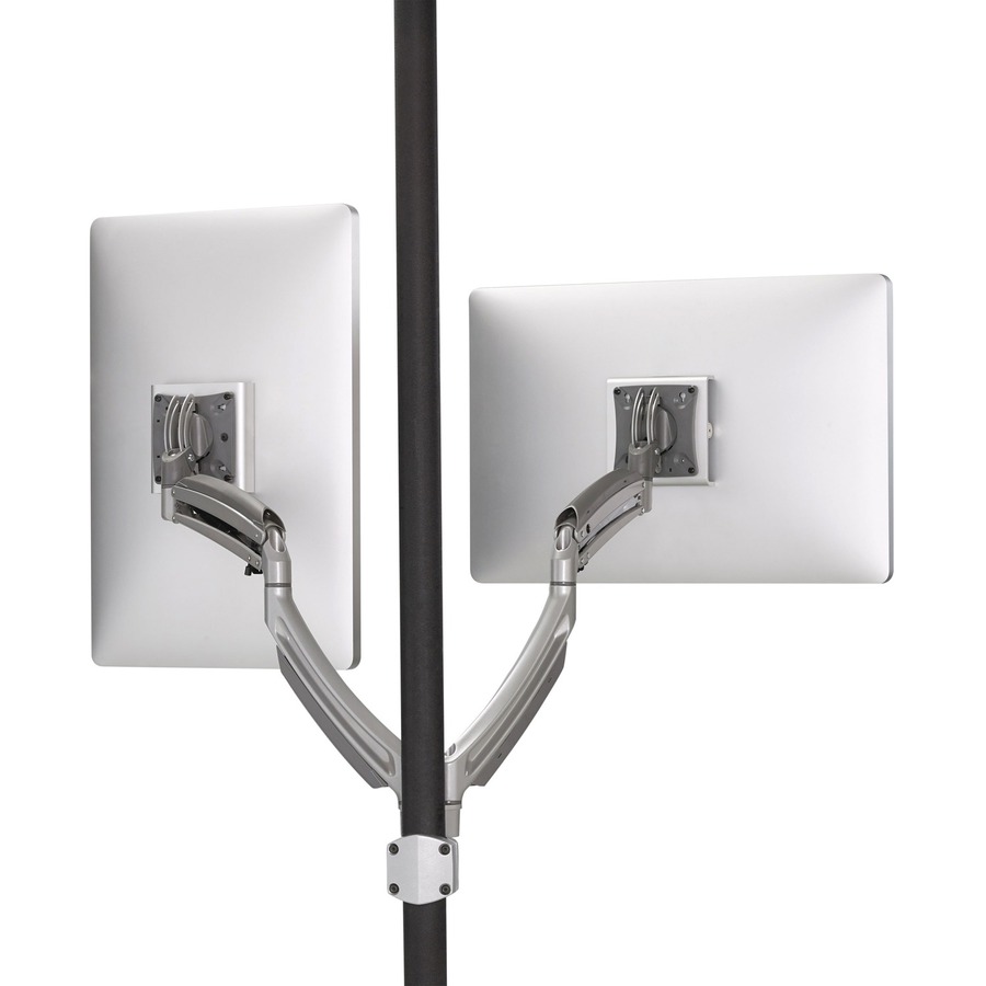 Chief KONTOUR K1P220S Pole Mount for Flat Panel Display - TAA Compliant - Silver