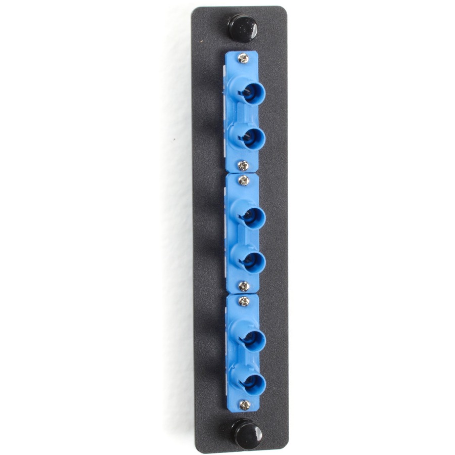 Black Box Low-Density Singlemode Fiber Adapter Panel - Ceramic Sleeve