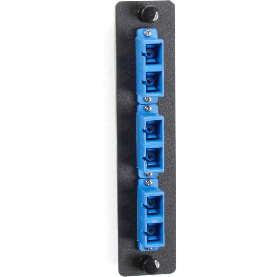 Black Box Low-Density Singlemode Fiber Adapter Panel - Ceramic Sleeve