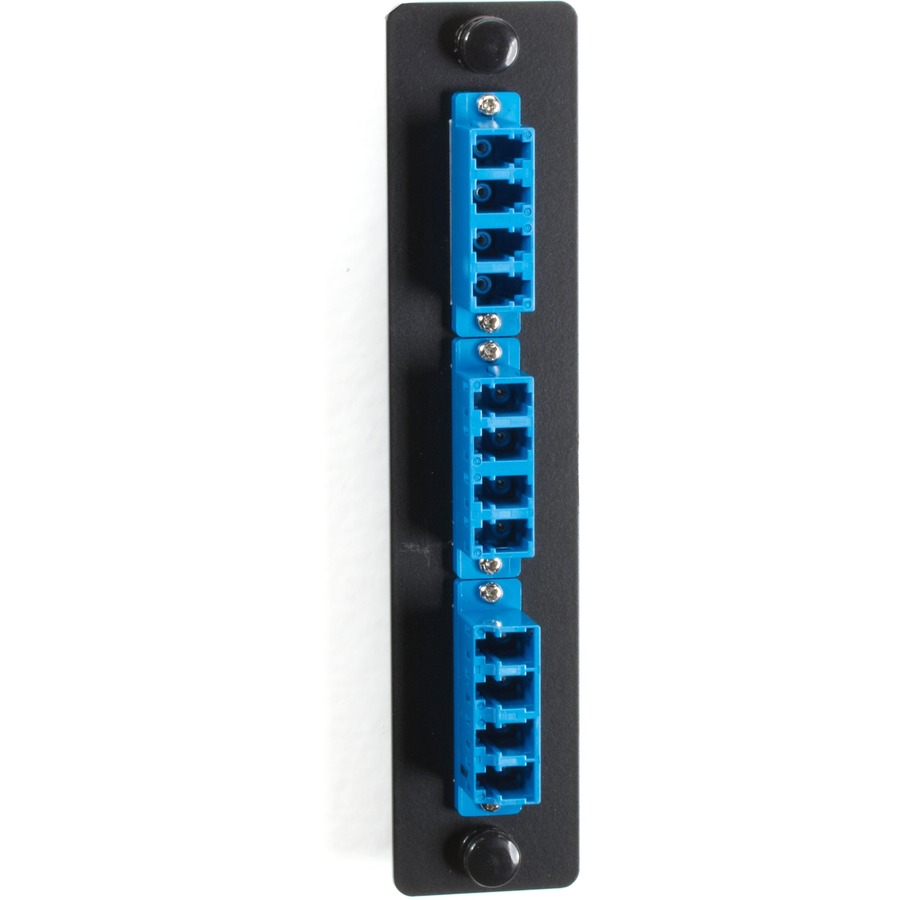 Black Box Low-Density Singlemode Fiber Adapter Panel - Ceramic Sleeve