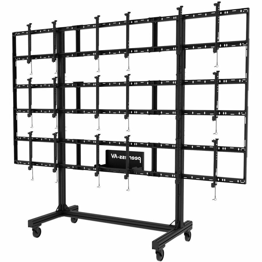 Peerless-AV® SmartMount® Portable Video Wall Cart 2x2, 3x2 or 3x3 Configuration for 46" to 55" Displays