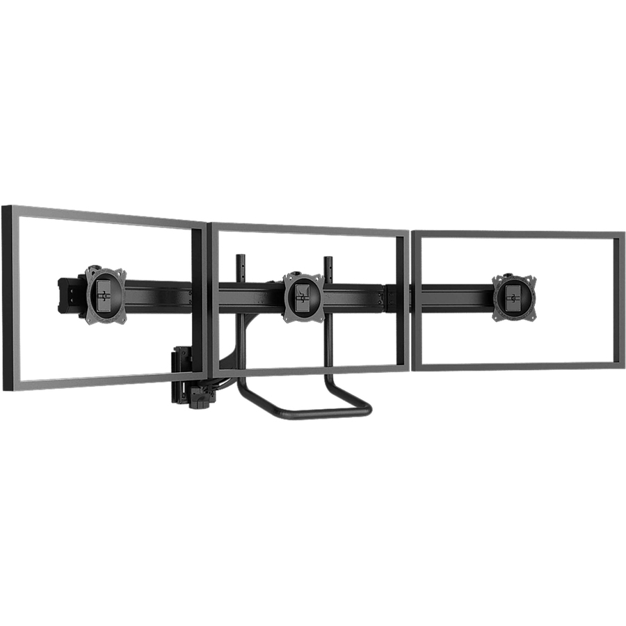 Chief Kontour K4 3x1 Focal Depth-Adjustable Array Display Mount - For 10-24 Inch Monitors - Black