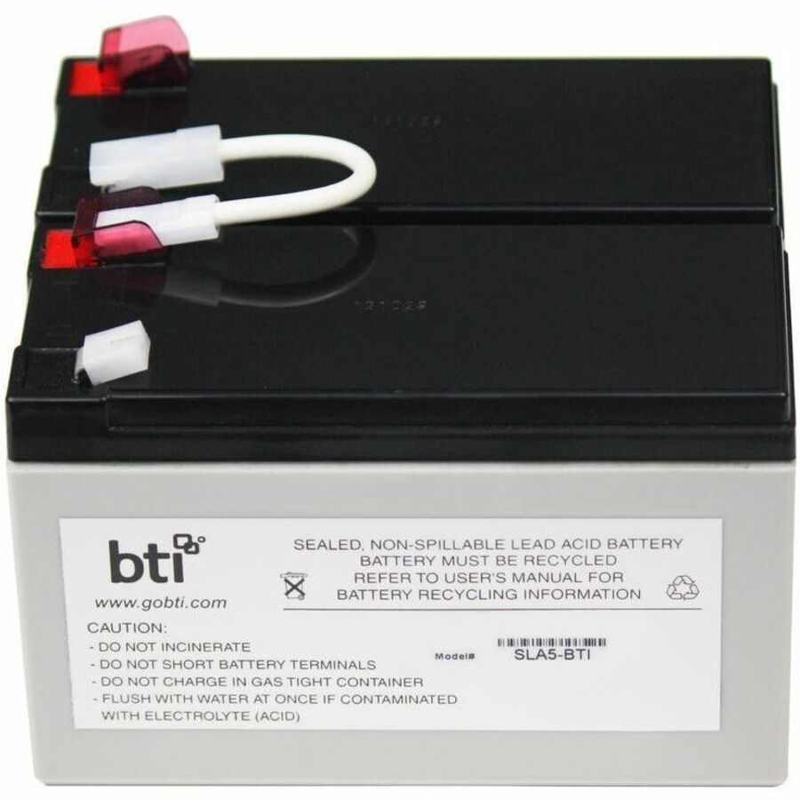 BTI RBC5-SLA5-BTI SEALED LEAD ACID BATTERY FOR APC - 2yr Warranty - SU450INET, SU450NET, SU700, SU700BX120, SU700I, SU700IBX120, SU700INET, SU700NET, SU700X93