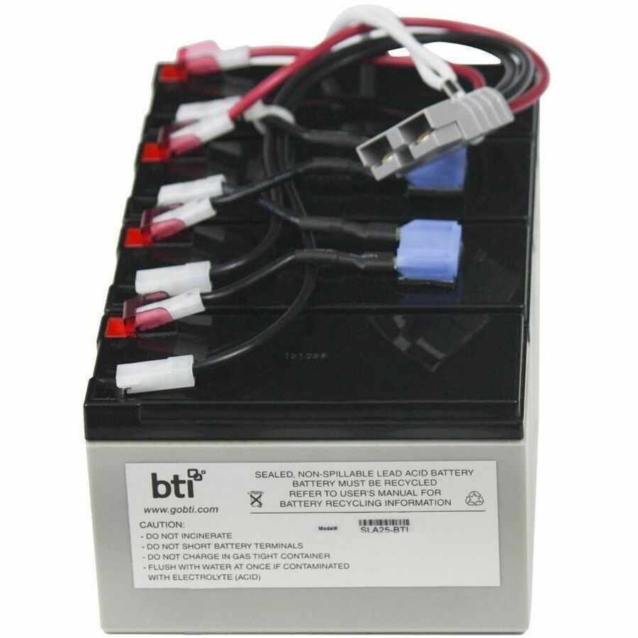 BTI RBC25-SLA25-BTI SEALED LEAD ACID BATTERY FOR APC - 2yr Warranty - SU1400RMXL3U, SU1400RMXLB3U, SU1400RMXLI3U