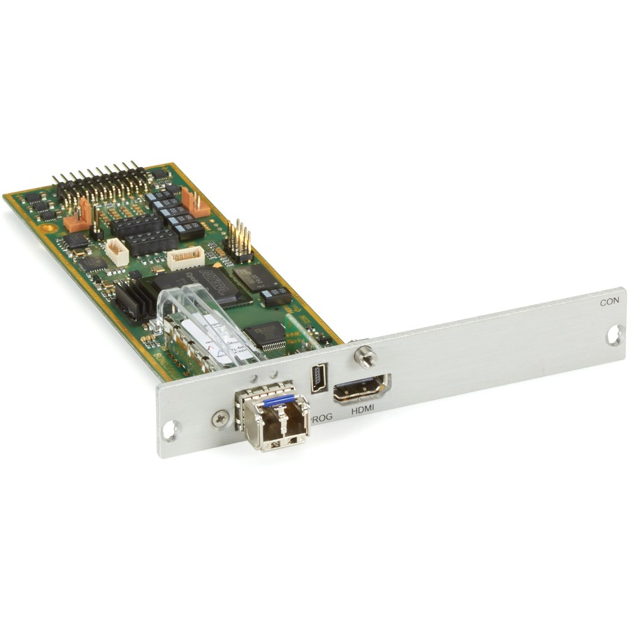 Black Box DKM FX Modular KVM Extender Receiver Expansion Card - HDMI, Single-Mode Fiber