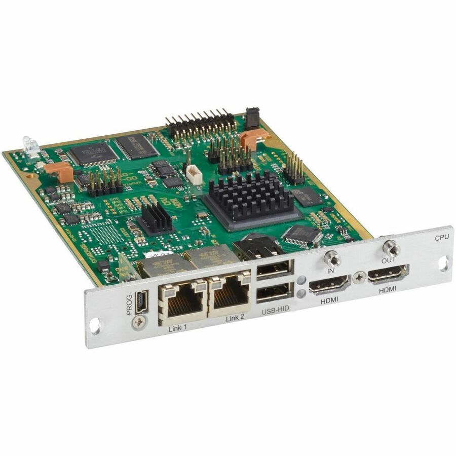 Black Box Modular KVM Extender Receiver - Single-Monitor, HDMI, Local Out, (2) USB-HID, 1G, (2) CATx