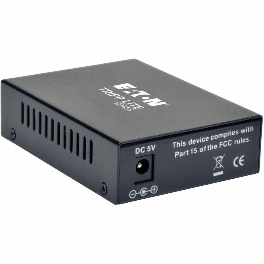 Eaton Tripp Lite Series 10/100 SC Multimode Fiber to Ethernet Media Converter, 550M, 850nm