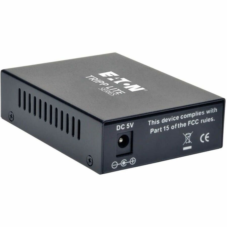 Eaton Tripp Lite Series 10/100 SC Singlemode Fiber to Ethernet Media Converter, 15km, 1310nm