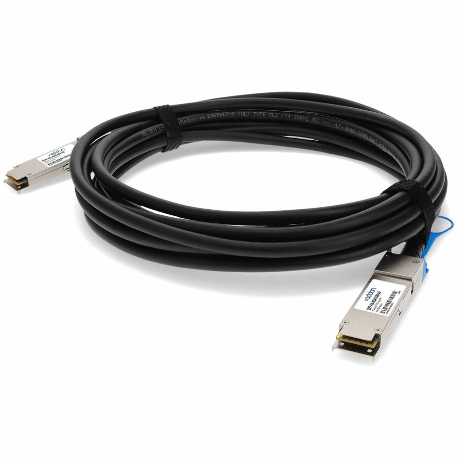 AddOn MSA and TAA Compliant 40GBase-CU QSFP+ to QSFP+ Direct Attach Cable (Active Twinax, 10m)