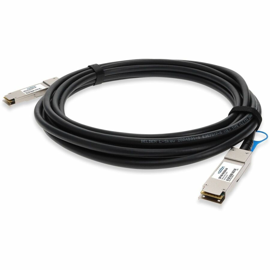 AddOn MSA and TAA Compliant 40GBase-CU QSFP+ to QSFP+ Direct Attach Cable (Passive Twinax, 0.5m)