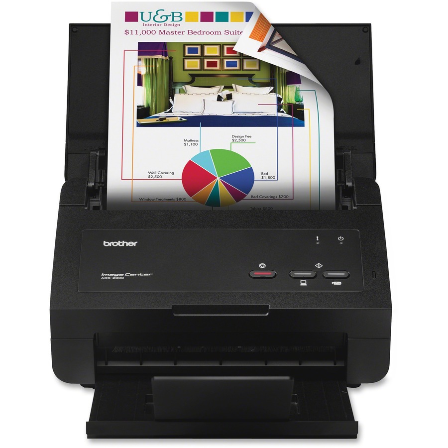 Brother ImageCenter™ ADS-2000E Desktop Scanner