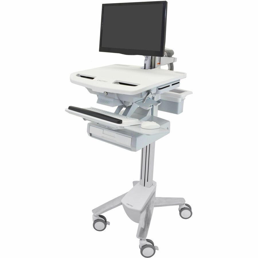 Ergotron StyleView® Cart with LCD Arm, 1 Drawer (1x1)