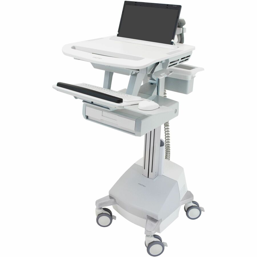Ergotron StyleView® Laptop Cart, SLA Powered, 1 Drawer (1x1), US/CA/MX
