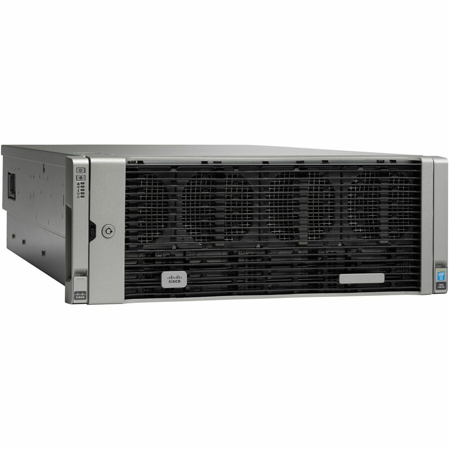 Cisco C460 M4 4U Rack-mountable Server - 4 Xeon E7-4880 v2 2.50 GHz - 1 TB RAM - 900 GB HDD - 12Gb/s SAS Controller