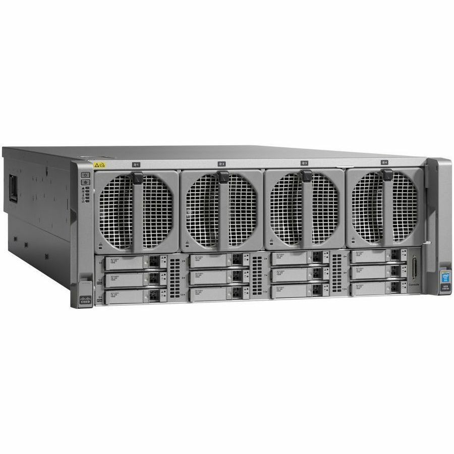 Cisco C460 M4 4U Rack-mountable Server - 4 x Intel Xeon E7-4880 v2 2.50 GHz - 2 TB RAM - 1.20 TB HDD - Serial ATA, 6Gb/s SAS Controller