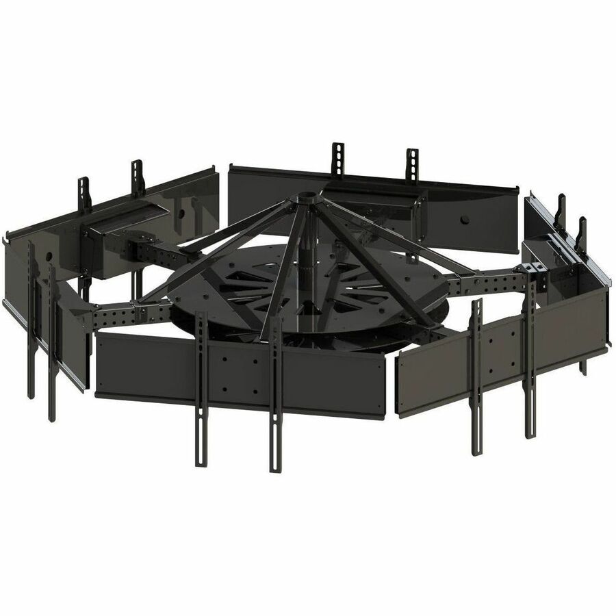 Peerless-AV® Multi-Display Ceiling Mount with Six Telescoping Arms for 37" to 42" Displays