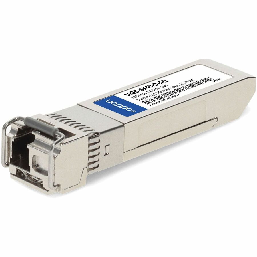 AddOn Extreme Networks® 10GB-BX40-D Compatible TAA 10GBase-BX SFP+ Transceiver (SMF, 1330nmTx/1270nmRx, 40km, LC, DOM)