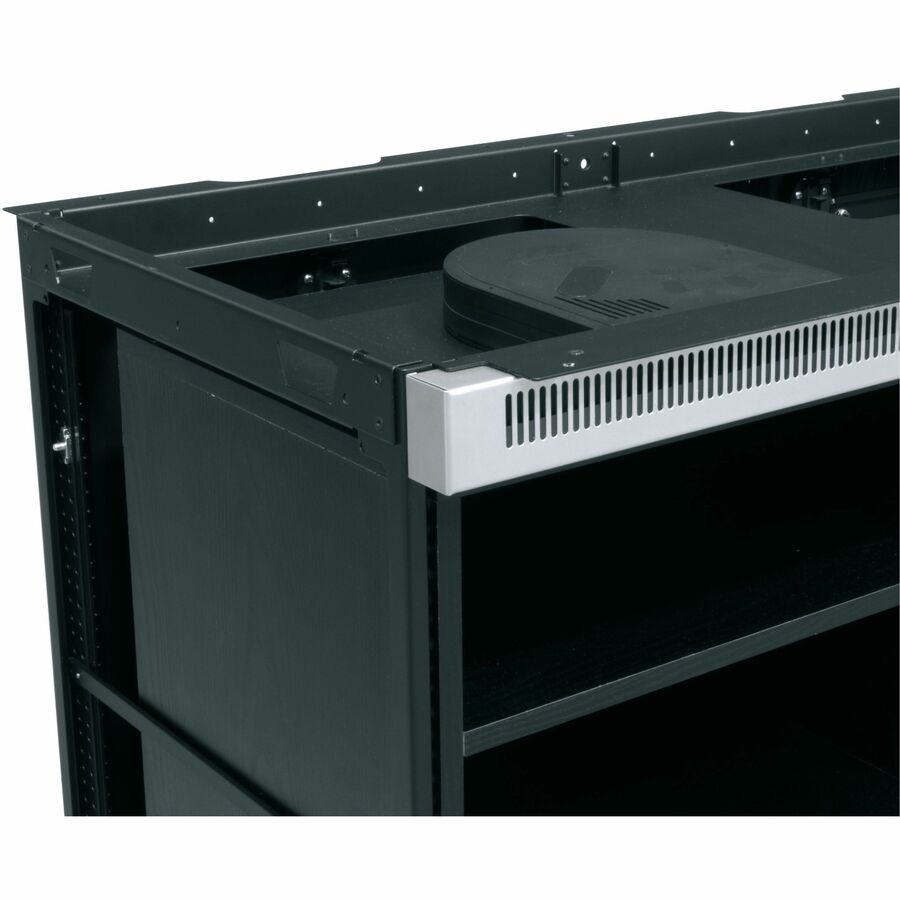 Middle Atlantic C5 Series Credenza 3-Bay Air Vent - Black