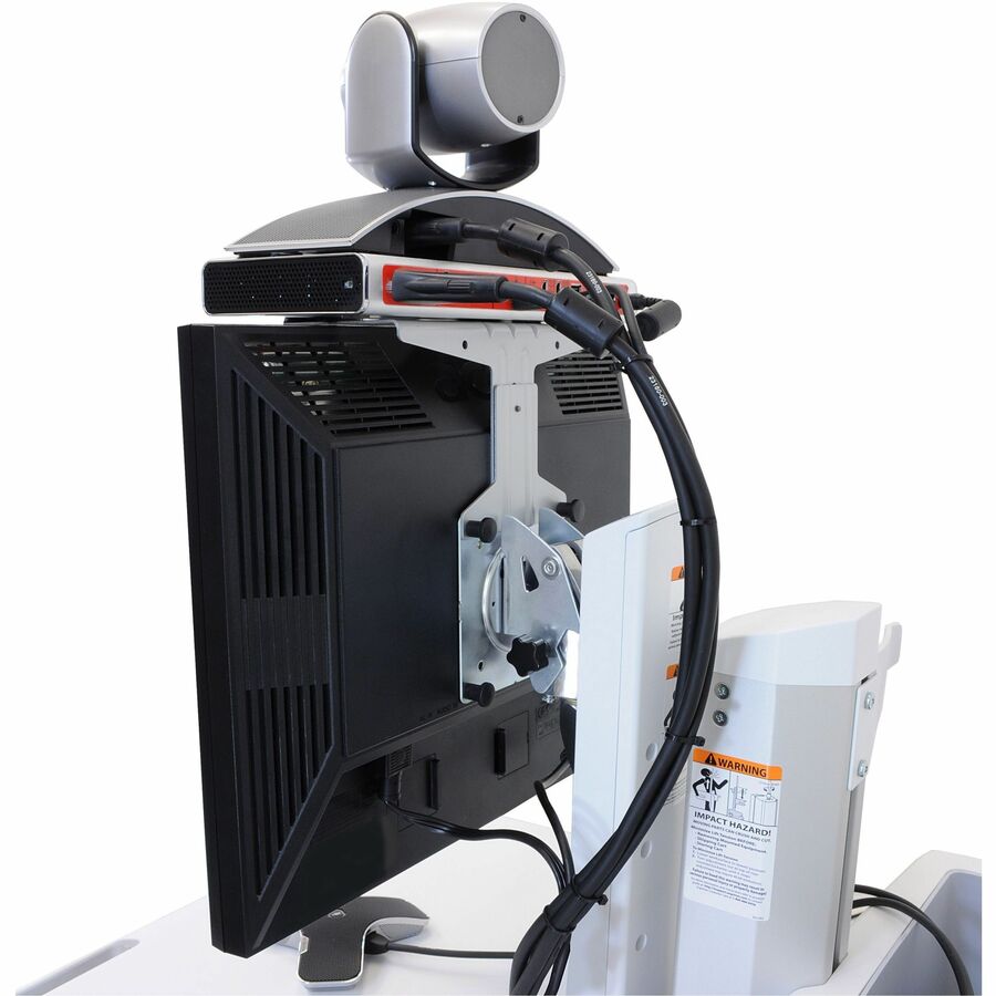 Ergotron SV Telepresence Kit, Single Monitor, for SV43/44 carts