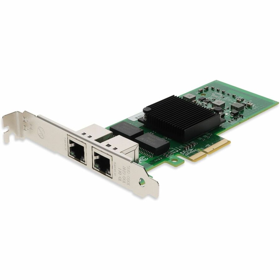 AddOn HP 412648-B21 Comparable 10/100/1000Mbs Dual Open RJ-45 Port 100m PCIe x4 Network Interface Card