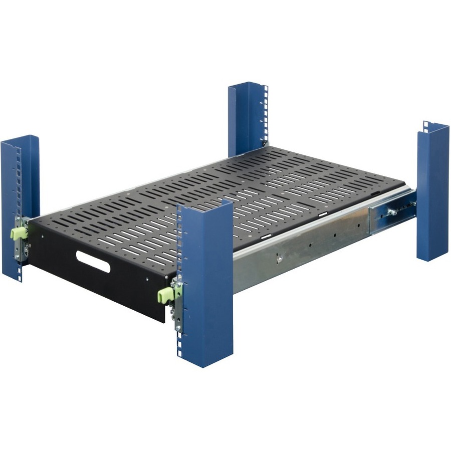 Rack Solutions 2U Extreme Heavy Duty Sliding Shelf 28in Depth (500 lbs)