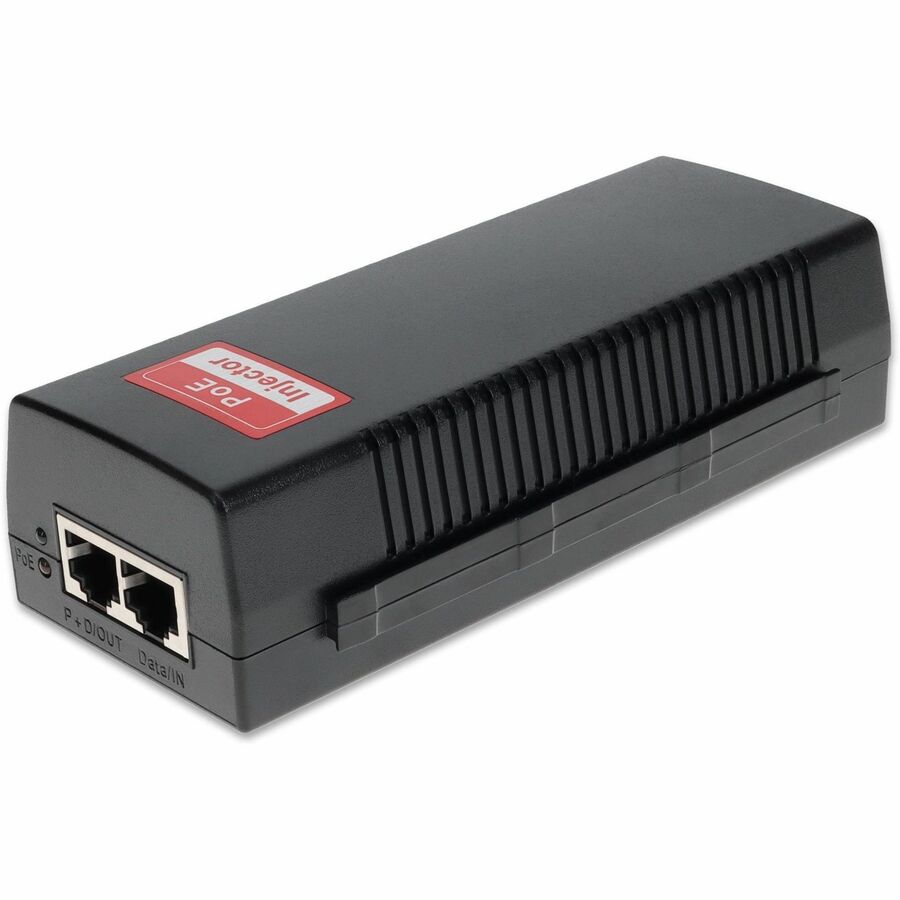 AddOn 30W 10/100M POE Injector with plastic shell (10/100Base-T, 30W,4/5(+),7/8(-))