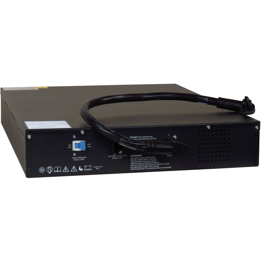 Vertiv Liebert GXT4-72VBATT 9 Ah, 72V External Battery Cabinet for Vertiv Liebert GXT4-3000RT120, GXT4-3000RT230, and GXT4-3000RT208
