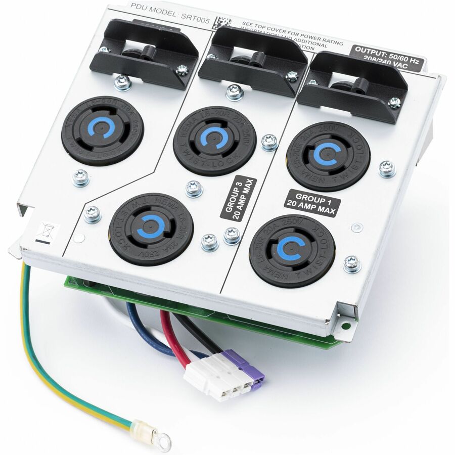 APC Smart-UPS SRT Power Distribution Unit, 6kVA, 208V, 4x NEMA L6-20R & 1x NEMA L6-30R outlets