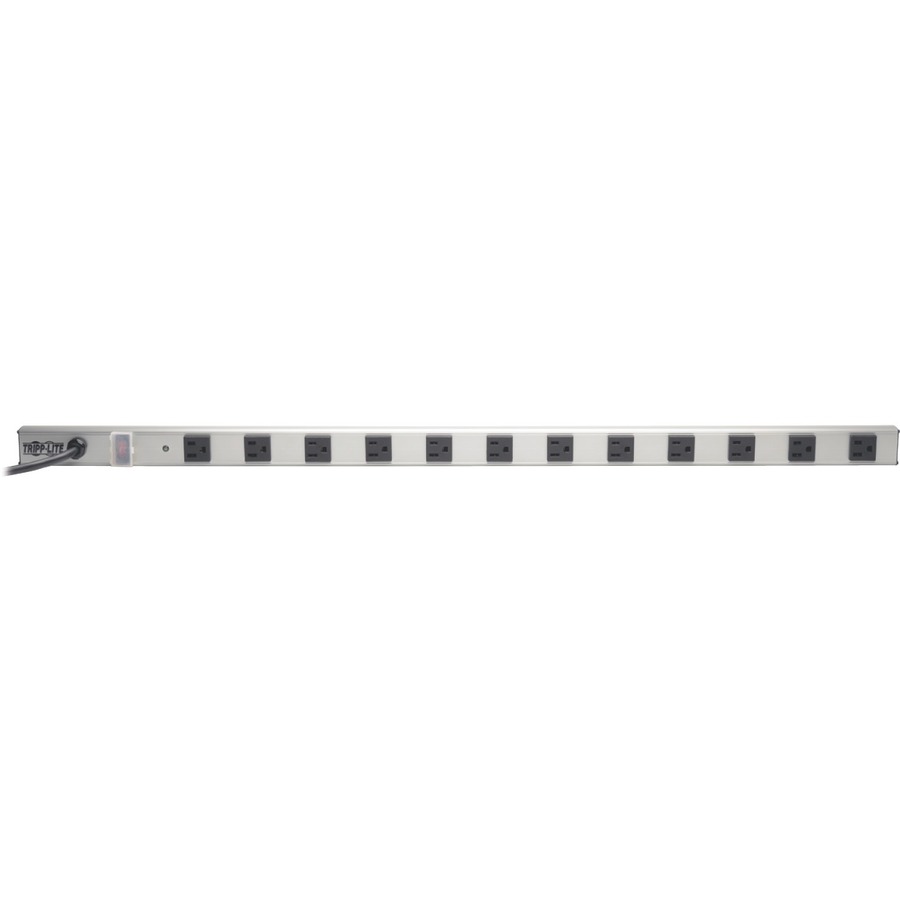 Tripp Lite by Eaton 12-Outlet Power Strip with Surge Protection 15 ft. (4.57 m) Cord 1050 Joules 36 in. length