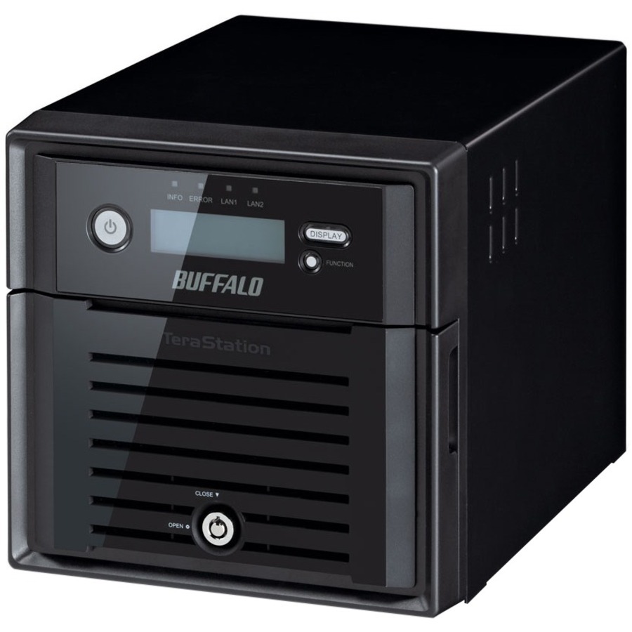 外付けハードディスク・ドライブ BUFFALO Tera Station 5200DN 4TB NAS RAID BUFFALO TS5200DN0802 TeraStation 5200DN 2-Bay 8TB (2 x 4TB) RAID