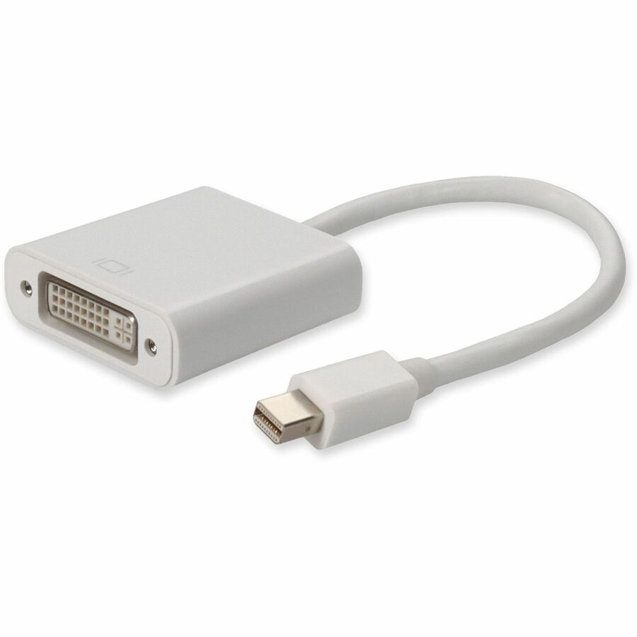 Lenovo 0B47090 Compatible Mini-DisplayPort 1.1 Male to DVI-I (29 pin) Female White Adapter For Resolution Up to 2560x1600 (WQXGA)