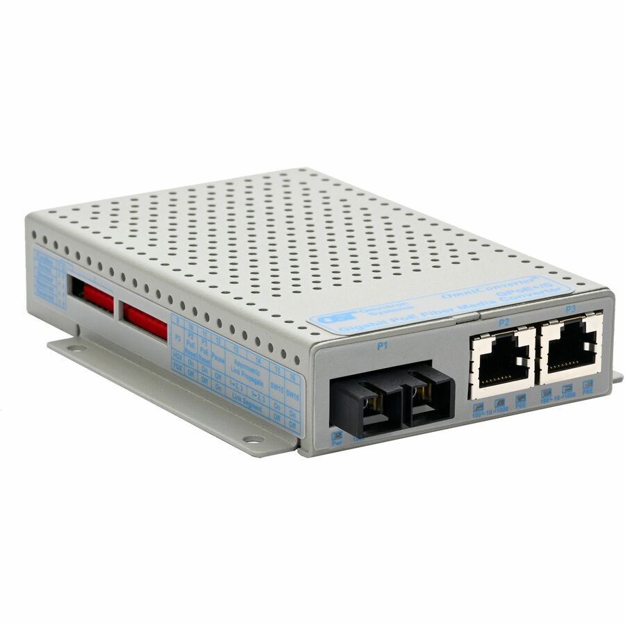 Omnitron Systems OmniConverter GPoE/SE Transceiver/Media Converter
