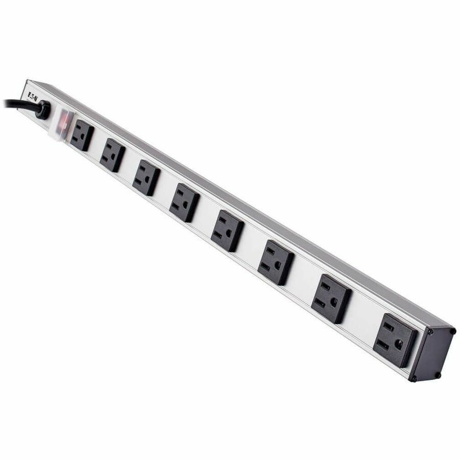 Tripp Lite by Eaton 8-Outlet Vertical Power Strip 120V 15A 10 ft. (3.05 m) Cord 5-15P 24 in.