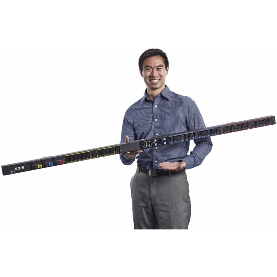 Eaton ePDU Metered EMI323-06 38-Outlet PDU - IEC 60309 460P9 - 38 x IEC 60320 C13 - 17.30 kW - 40U - Rack-mountable