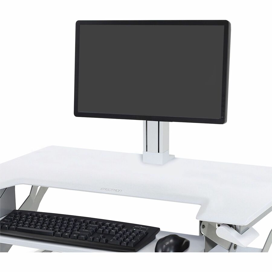 Ergotron WorkFit Single LD Monitor Kit (white)