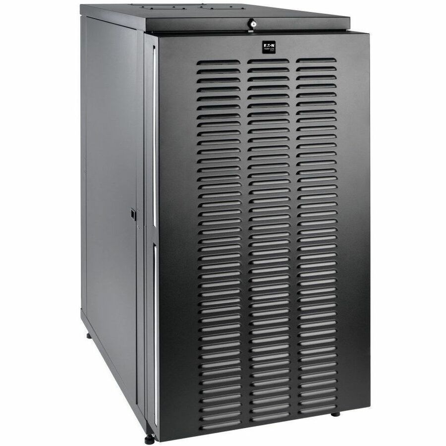 Tripp Lite by Eaton SmartRack 24U Standard-Depth Half-Height Rack Enclosure for Harsh Environments