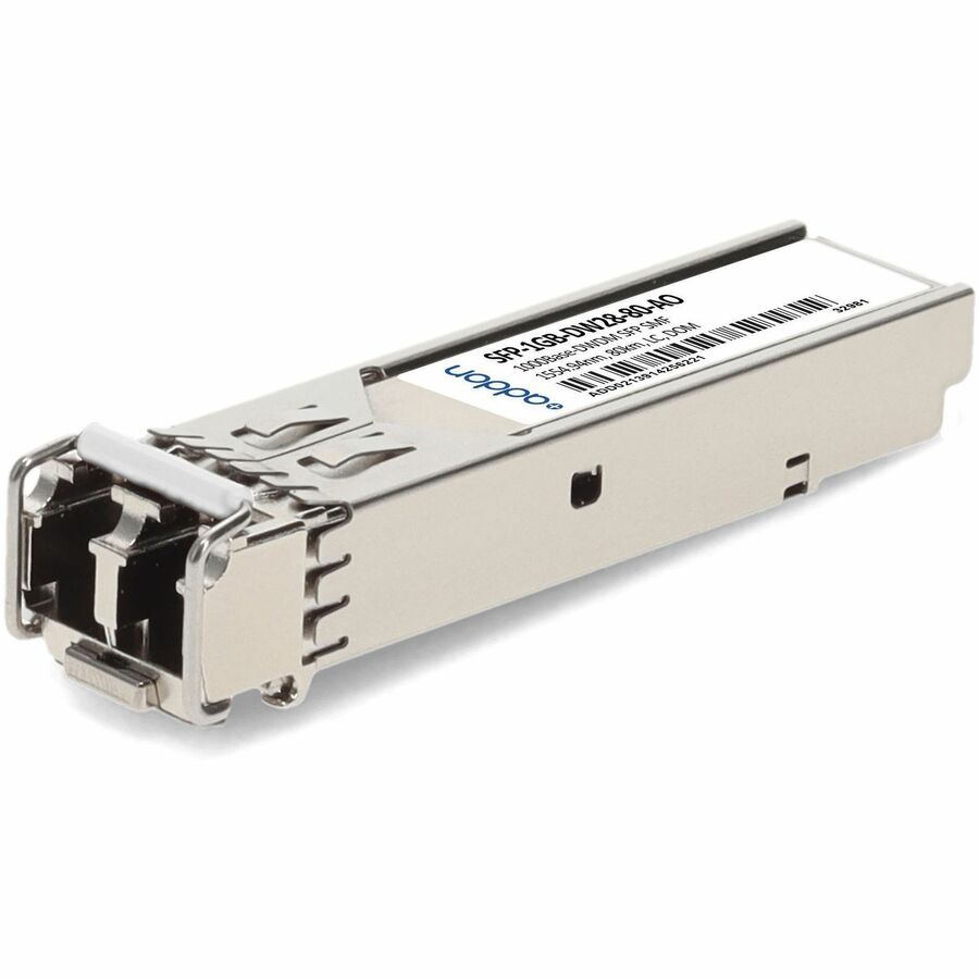 AddOn MSA and TAA 1000Base-DWDM SFP Transceiver 100GHz (SMF, 1554.94nm, 80km, LC, DOM)