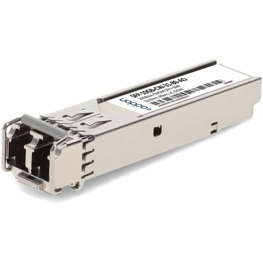 AddOn MSA and TAA 10GBase-CWDM SFP+ Transceiver (SMF, 1310nm, 80km, LC, DOM)